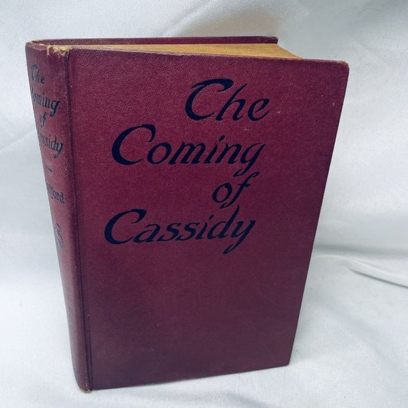 American Vintage Other - The Coming of Cassidy by Clarence E. Mulford Grosset Antique War Time Book